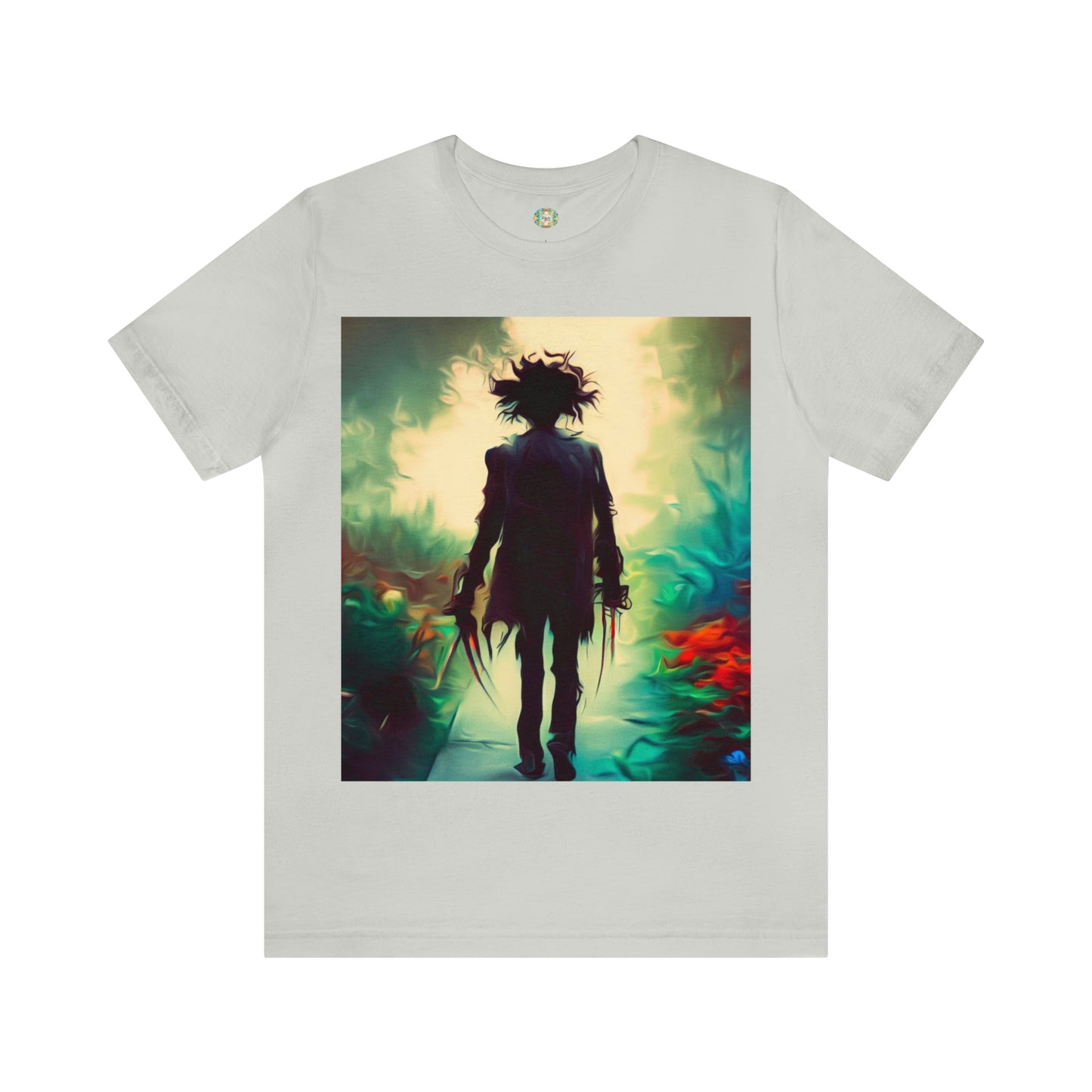 Halloween Jersey Short Sleeve Tee - Edward Scissor Hands