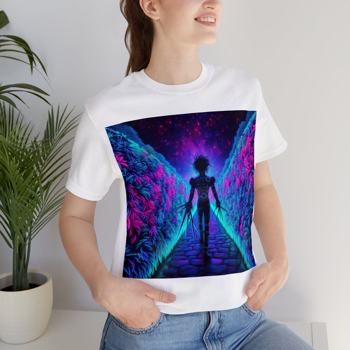Edward Scissor Hands Jersey Short Sleeve Tee -