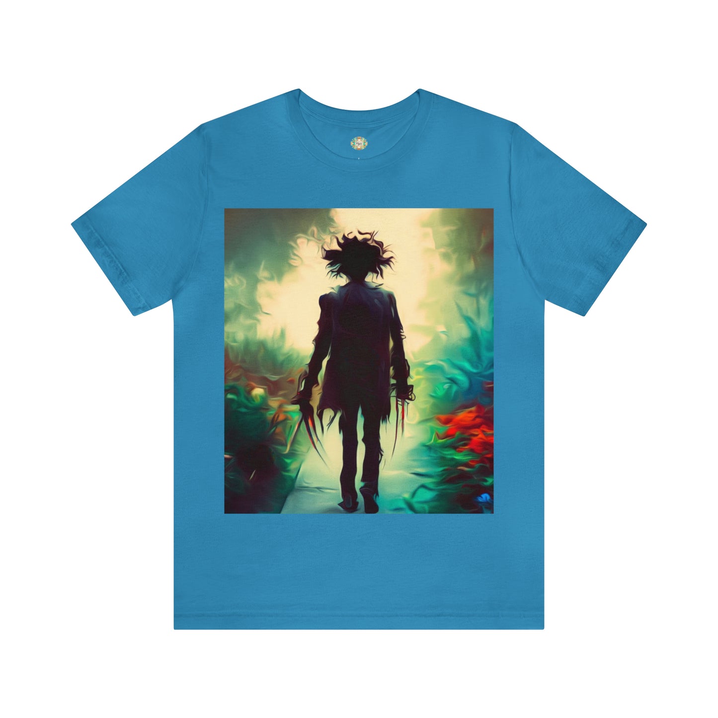 Halloween Jersey Short Sleeve Tee - Edward Scissor Hands