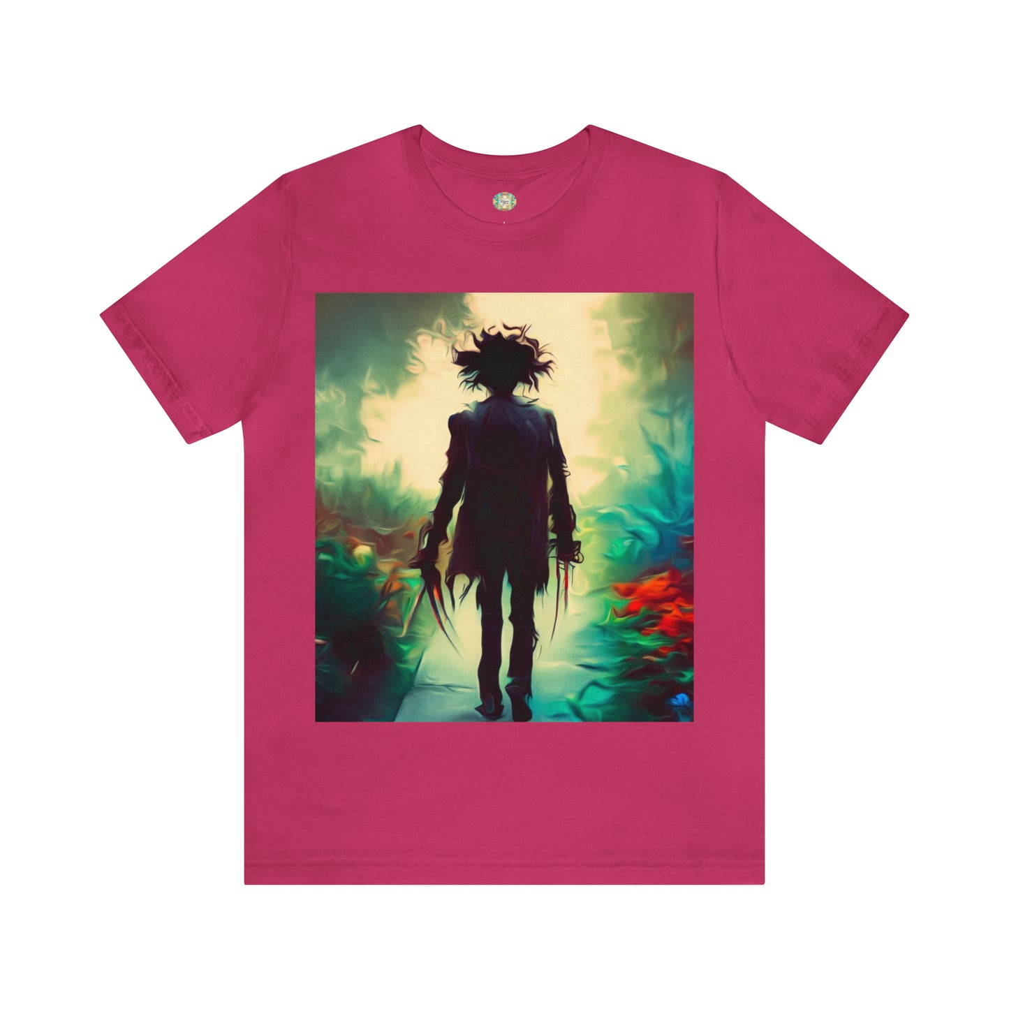 Halloween Jersey Short Sleeve Tee - Edward Scissor Hands