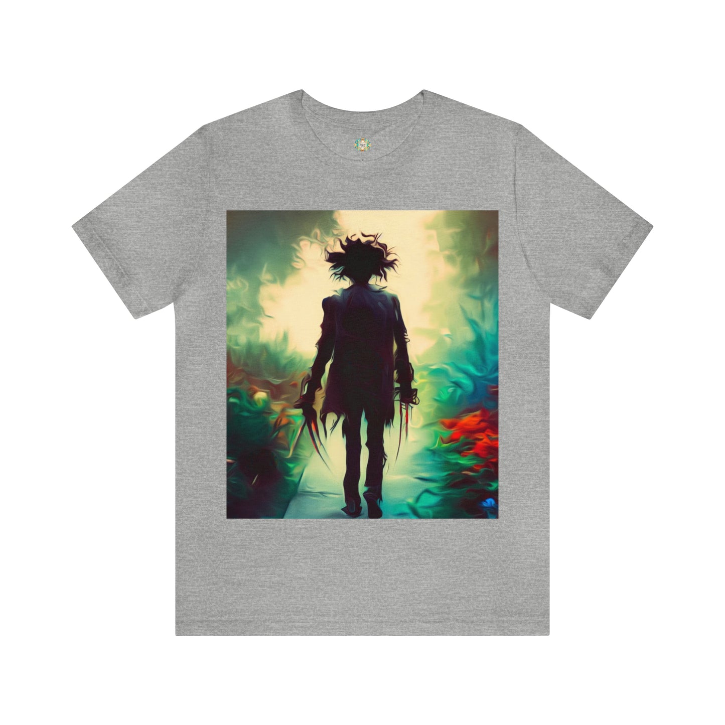 Halloween Jersey Short Sleeve Tee - Edward Scissor Hands