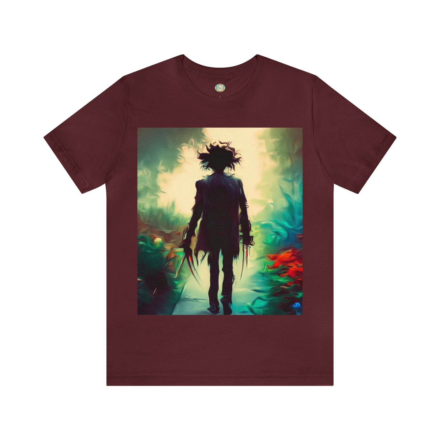 Halloween Jersey Short Sleeve Tee - Edward Scissor Hands