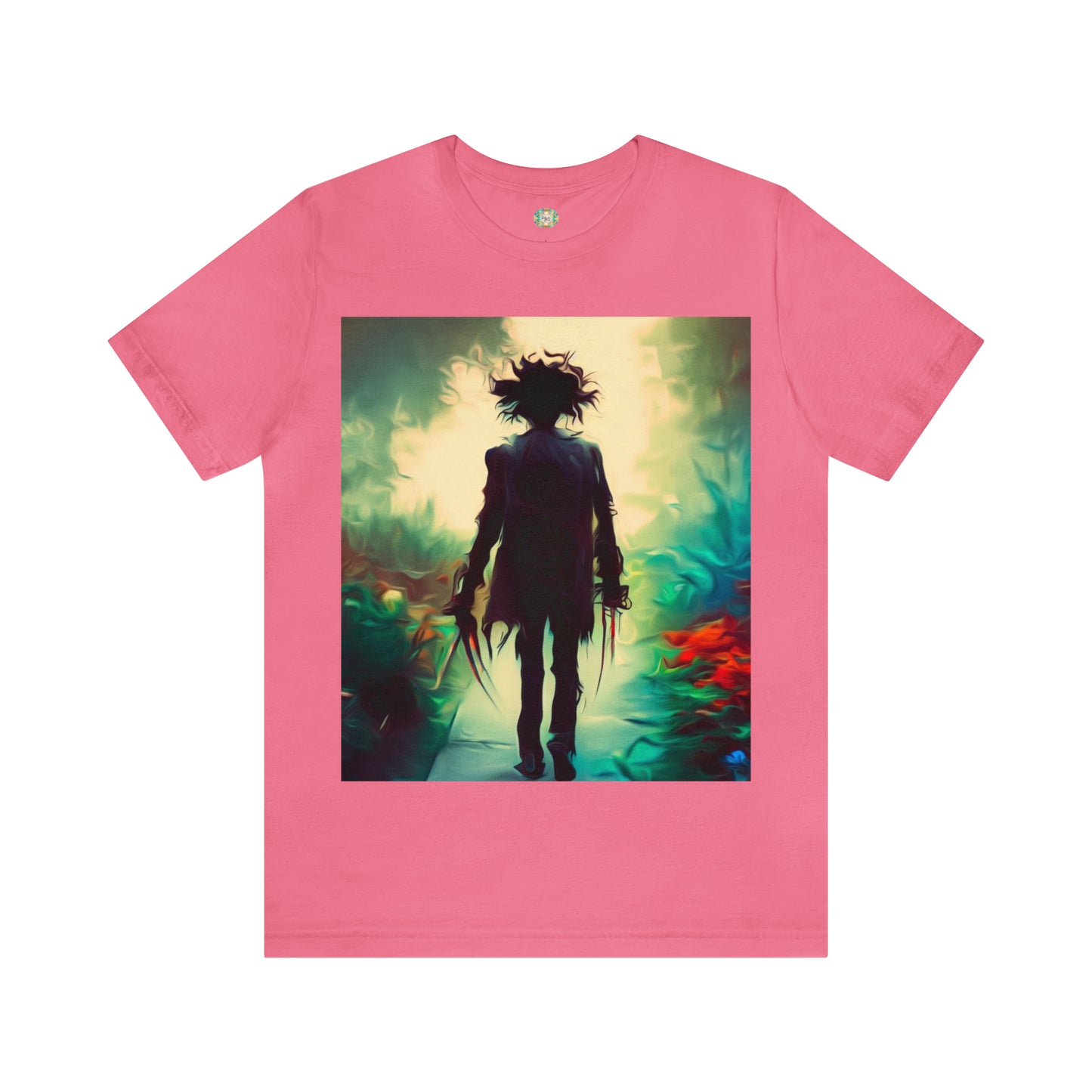 Halloween Jersey Short Sleeve Tee - Edward Scissor Hands