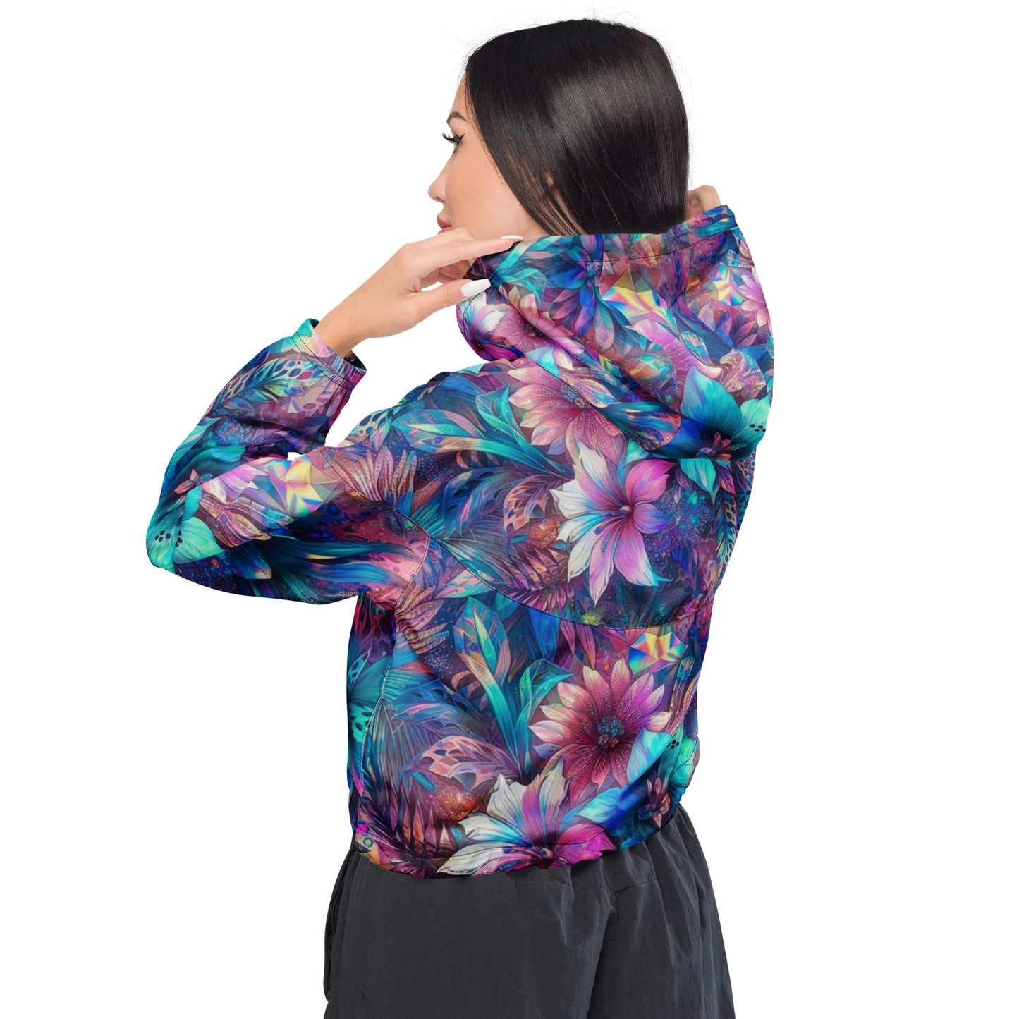 Women’s cropped windbreaker